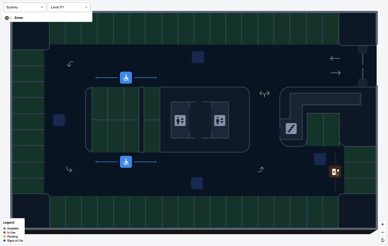 parking map
