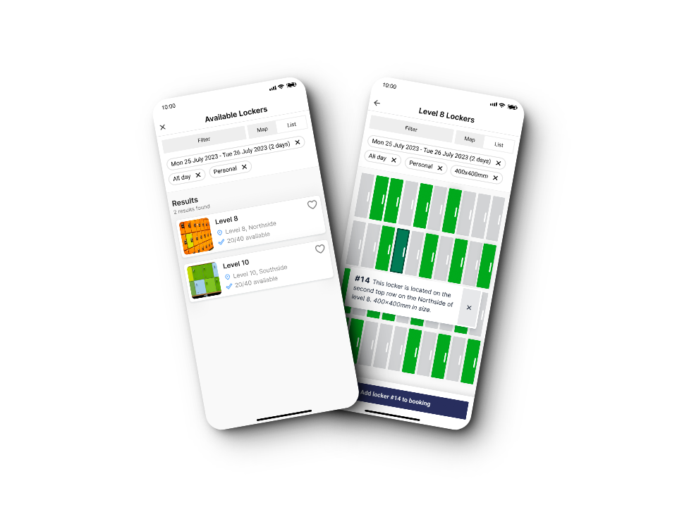 PlaceOS Locker Booking Interfaces