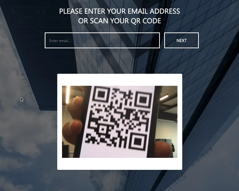 PlaceOS Visitor Management QR Code Check-In